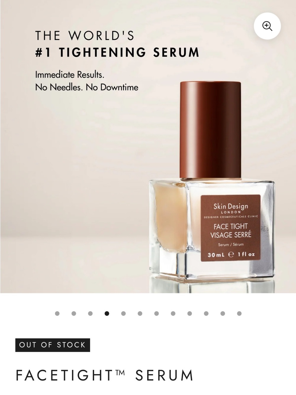 Face Tight Serum — Brown